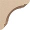 Ekena Millwork 8"W x 8"D x 8"H Wide Olympic Rough Cedar Woodgrain TimberThane Corbel, Primed Tan CORUR08X08X08OLYRCPR - alternate 6